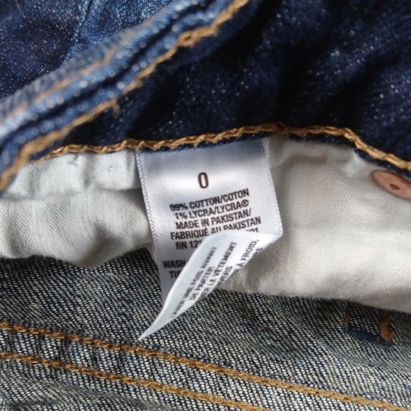 Aeropostale Distressed Faded Ripped Cut Off Denim Blue Jean Shorts - Picture 5 of 8